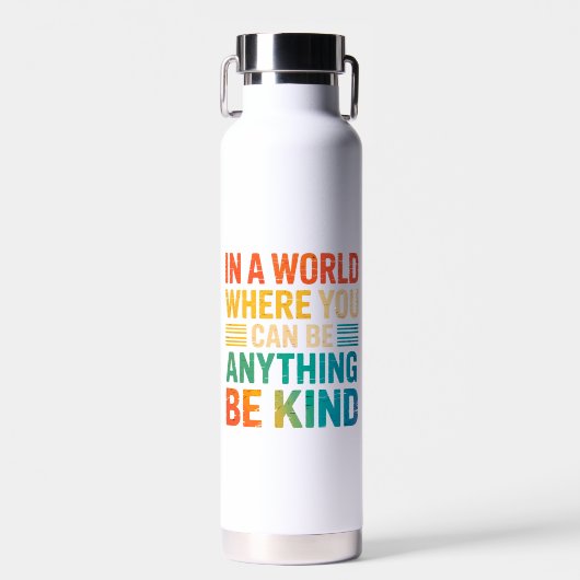 Wählen Sie Freundness - Inspirational Trinkflasche (Vorne)