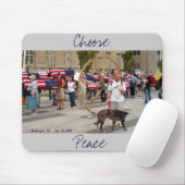 "Wählen Sie Frieden " Mousepad (Mit Mouse)