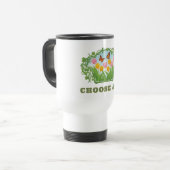 Wählen Sie Frühlingsfreude Reisebecher (Vorderseite Links)
