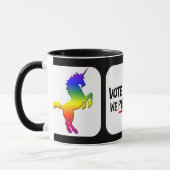 Wählen Sie für Einhörner und erhalten Sie Tasse (Links)