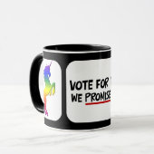 Wählen Sie für Einhörner und erhalten Sie Tasse (Vorderseite Links)