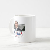 Wählen Sie Gang Präsidenten-Obama Election 2012 Kaffeetasse (Vorderseite Links)