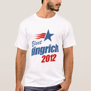 Wählen Sie Gingrich 2012 T-Shirt