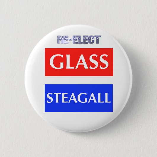 WÄHLEN Sie GlasSteagall wieder Button (Vorderseite)