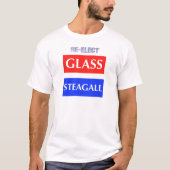 WÄHLEN Sie GlasSteagall wieder T-Shirt (Vorderseite)