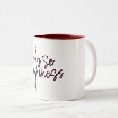 Wählen Sie Glück #11 Zweifarbige Tasse (VorderseiteRechts)