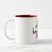 Wählen Sie Glück #11 Zweifarbige Tasse (Links)