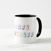 Wählen Sie Glück #14 Tasse (VorderseiteRechts)