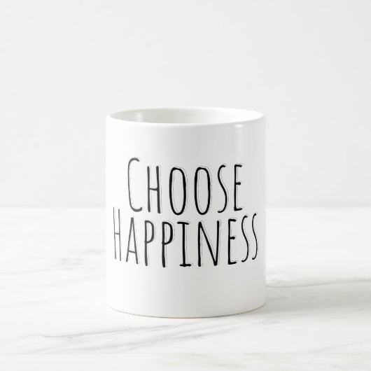 Wählen Sie Glück #1 Kaffeetasse (Mittel)