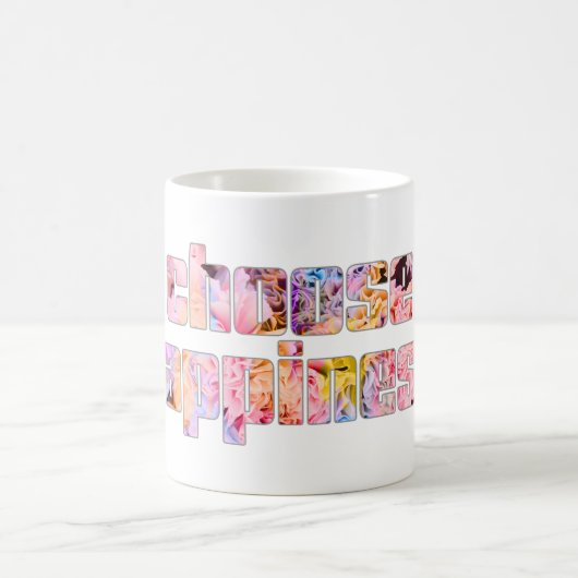 Wählen Sie Glück #9 Kaffeetasse (Mittel)