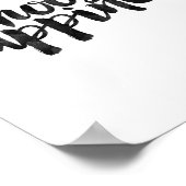 Wählen Sie Glück Poster (Ecke)