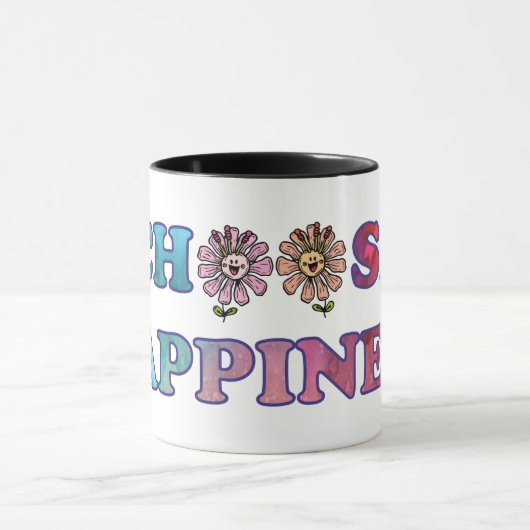 Wählen Sie Glück Rainbow Tasse (Zentrum)