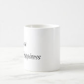 Wählen Sie Glück-Tasse Kaffeetasse (Mittel)