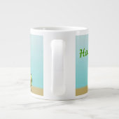 Wählen Sie Glück und Civility Jumbo Tasse (Rückseite)