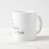 Wählen Sie Glück und Civility Jumbo Tasse (Vorderseite Rechts)