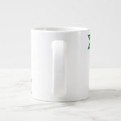 Wählen Sie Glück und Civility Jumbo Tasse (Rückseite)