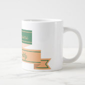 Wählen Sie Glück und Civility Jumbo Tasse (Rechts)