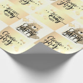 Wählen Sie Glück; wählen Sie Joy; aber beten Sie Geschenkpapier (Ecke)