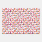 Wählen Sie glücklich, aber beten Sie, seien Sie ne Geschenkpapier Set (Vorderseite)