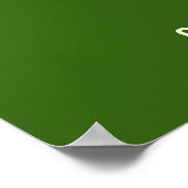 Wählen Sie glücklich. Poster & Prints (Ecke)