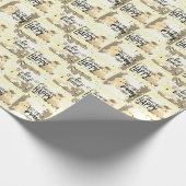 Wählen Sie glücklich; seien Sie freundlich; aber b Geschenkpapier (Ecke)