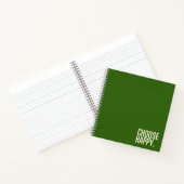 wählen Sie glückliches Spiral Notebook Notizblock (Innenseite)
