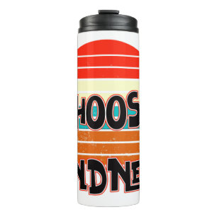 Wählen Sie "Güte" - Gelb in Rot-Orange Thermosbecher