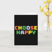 Wählen Sie Happy ) Aufkleber Karte (Gelbe Blume)