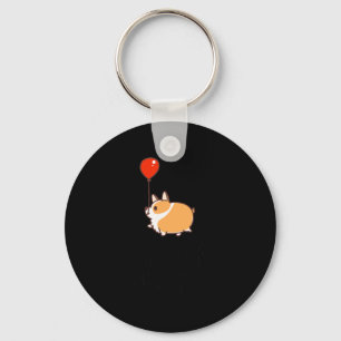 Wählen Sie Happy Corgi Lover Geschenk Dog Quote Co Schlüsselanhänger