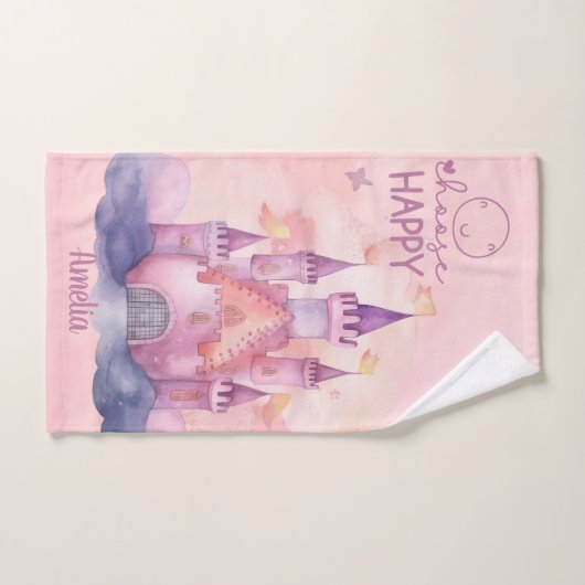 Wählen Sie Happy Customizable Badhandtuch Set (Handtuch)