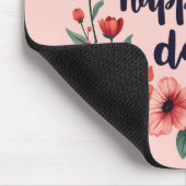 Wählen Sie Happy Daily Floral Wreath Mousepad (Ecke)