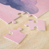 Wählen Sie Happy Palace auf der rosafarbenen Cloud Puzzle (Seite)