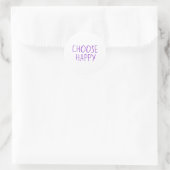 Wählen Sie Happy Sticker (Tasche)