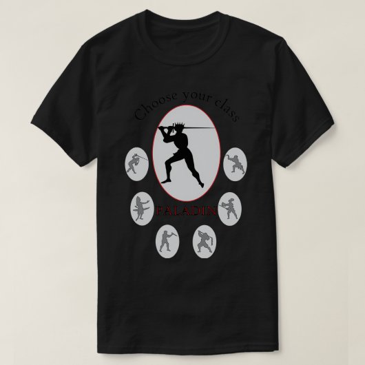 Wählen Sie HEMA Paladin T-Shirt (Design vorne)