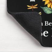 Wählen Sie heute freundlich zu sein Suower Mousepad (Ecke)