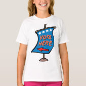 Wählen Sie hier Unterschreiben T-Shirt (Vorderseite)