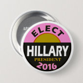 Wählen Sie Hillary 2016 Button (Vorne & Hinten)