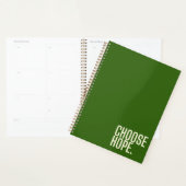Wählen Sie Hoffnung. Kalender und Planer (Anzeige)