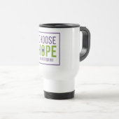 Wählen Sie HOPE - Travel Mug (weiß) Reisebecher (VorderseiteRechts)