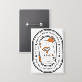 Wählen Sie Ihr Bestes Netzwerk Button (Vorderseite/Rückseite)