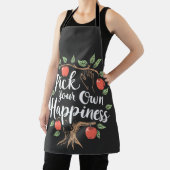 Wählen Sie Ihr eigenes Glück Apple Picking Saison  Schürze (InSitu)