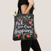 Wählen Sie Ihr eigenes Glück Apple Picking Saison  Tasche (Von Nahem)
