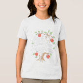 Wählen Sie Ihr eigenes Glück Apple Picking Saison  Tri-Blend Shirt (Vorderseite)