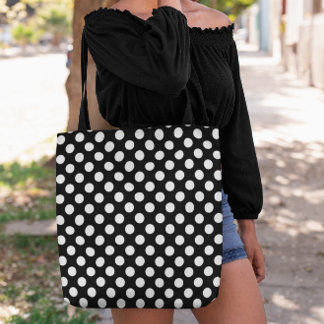 Wählen Sie Ihr eigenes Polka Dot Muster aus Tasche