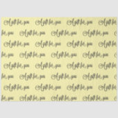 Wählen Sie Ihr farbiges Extravagantes Farbkalligra Seidenpapier (Vorderseite)