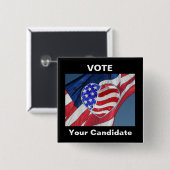 Wählen Sie "Ihr Kandidat" - Schaltfläche für die W Button (Vorne & Hinten)