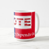 Wählen Sie Ihr Land abhängig davon Kaffeetasse (VorderseiteRechts)