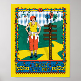 Wählen Sie Ihr Path_B_8x10-Poster aus Poster