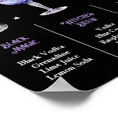 Wählen Sie Ihr Poison Witchy Halloween 3 Cocktailm Poster (Ecke)