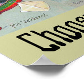 wählen Sie Ihr unverbesserliches wackeliges Luftsc Poster (Ecke)